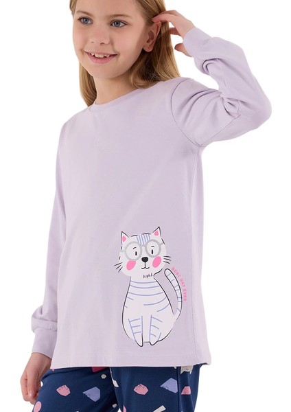 Rolypoly RP3697-G Kız Çocuk Garson Boy Ikili Kışlık Pijama Takım fiyatları
