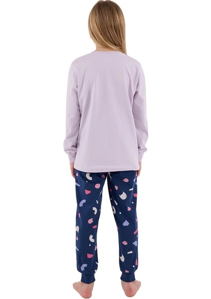 Rolypoly RP3697-G Kız Çocuk Garson Boy Ikili Kışlık Pijama Takım fırsatları