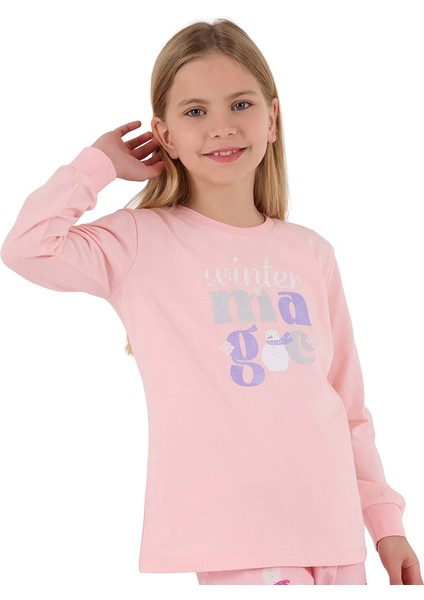 Rolypoly RP3712-G Kız Çocuk Garson Boy Kışlık Ikili Pijama Takım fırsatları