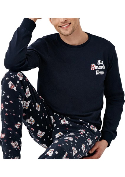 Rolypoly RP3676-S Baba Oğul Kışlık Ikili Pijama Takım (Baba) modelleri