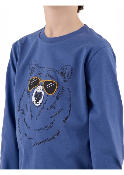 Rolypoly RP3659-G Erkek Garson Boy Çocuk Kışlık Ikili Pijama Takım fırsatları