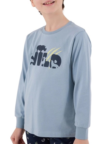 Rolypoly RP3683-G Erkek Garson Boy Çocuk Kışlık Ikili Pijama Takım fiyatları