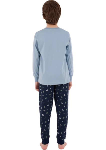 Rolypoly RP3683-G Erkek Garson Boy Çocuk Kışlık Ikili Pijama Takım modelleri