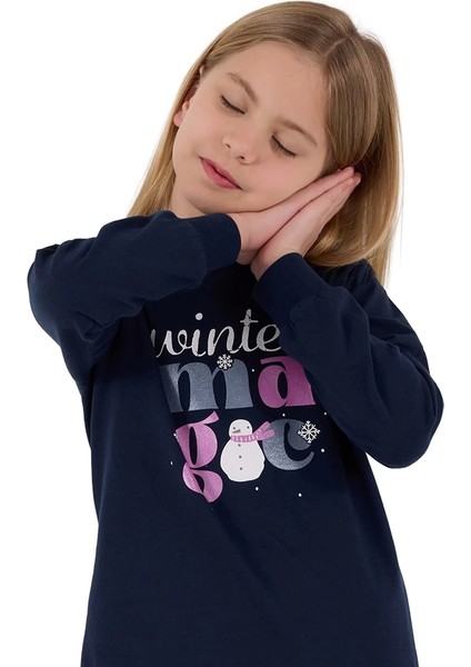 Rolypoly RP3712-G Kız Çocuk Garson Boy Kışlık Ikili Pijama Takım modelleri