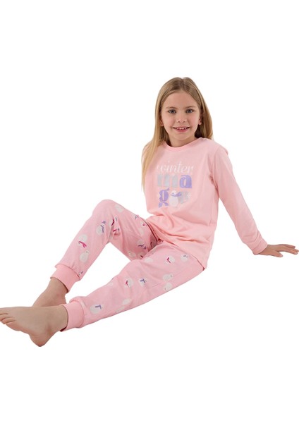 Rolypoly RP3712-G Kız Çocuk Garson Boy Kışlık Ikili Pijama Takım fiyatları