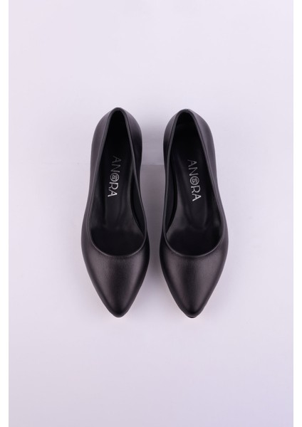 Hakiki Deri Topuklu Kadın Ayakkabısı 25NE783 fırsatları