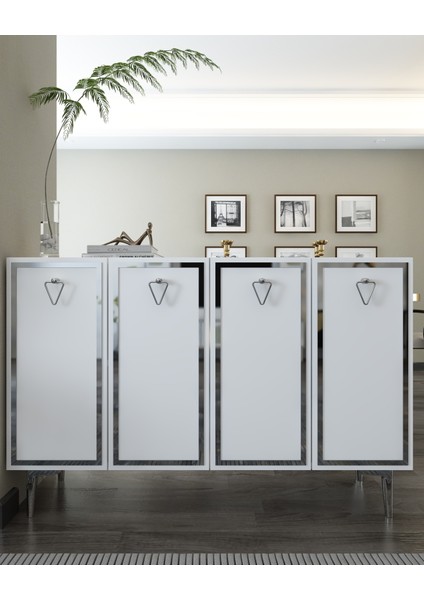 8160KM-1DD Konsol,kahve Köşesi,ayakkabılık,ofis Evrak Dolabı,mutfak Kiler Dolabı,tv Ünitesi BG