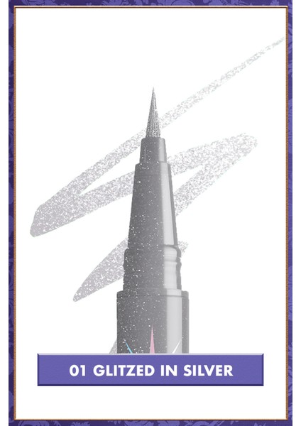 Brıdgerton Koleksiyonu Işıltılı Eyelıner Paleti -01 Glıtzed In Sılver fiyatları