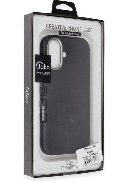 Msa-Shop Joko Iphone 16 Wonder Deri Magsafe Kapak - Kahverengi modelleri