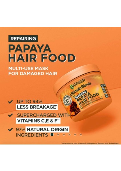 Papaya Hair Food Saç Besleyici ve Onarıcı Krem 400ML fiyatları