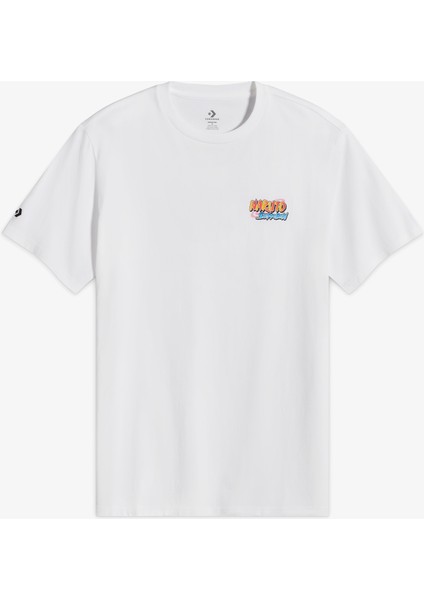 x Naruto Unisex Beyaz T-Shirt