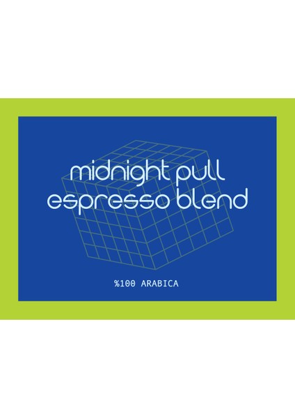 Midnight Pull Espresso Blend Çekirdek Kahve 1000GR fiyatları