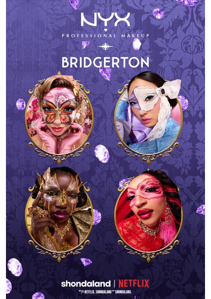 Brıdgerton Koleksiyonu Işıltılı Eyelıner Paleti - 02 Glıtzed In Gold