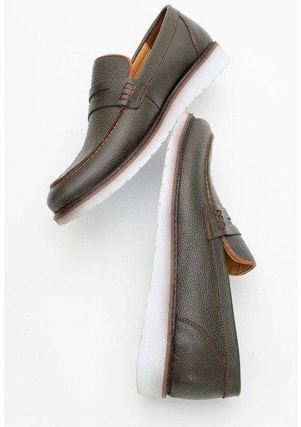 Hakiki Deri, Bağcıksız, Iç Dış Deri, Erkek Ayakkabı fırsatları