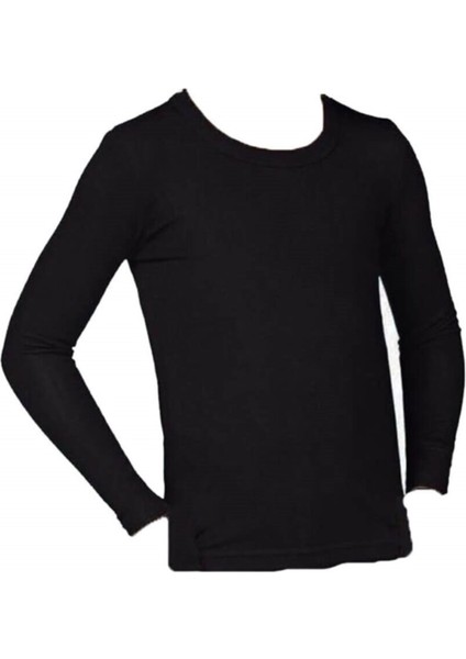 Ana Kuzusu Termal Üst Içlik 5-7 Yaş Siyah