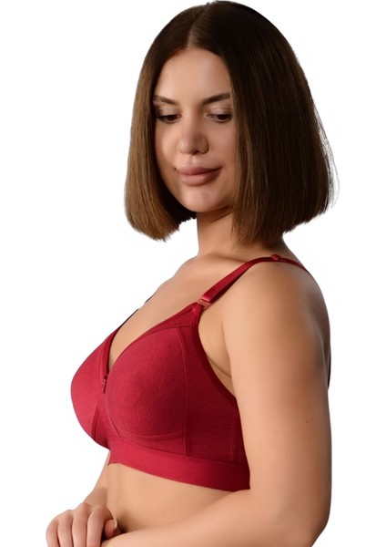 Lüks Pamuklu Penye Geniş Lastikli Telsiz Toparlayıcı ( Balensiz Minimizer ) Sütyen EBRU1010 fiyatları