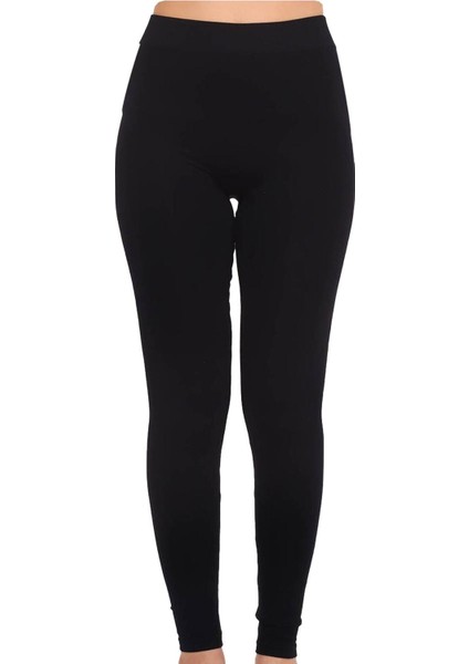 Içi Peluşlu Kadın Taytı Sıcak Tutan Termal Bayan Tayt