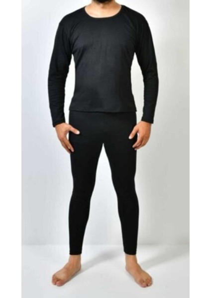 Erkek Siyah Termal Alt Üst Takım