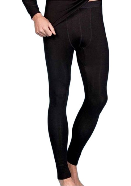 Erkek Siyah Termal Tayt 755