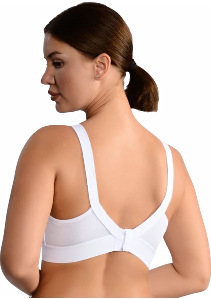 Lüks Pamuklu Penye Geniş Lastikli Telsiz Toparlayıcı ( Balensiz Minimizer ) Sütyen EBRU1010 fırsatları