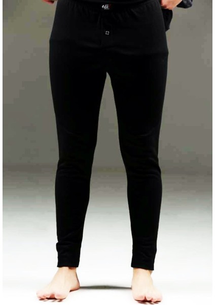 Tutku Elit Erkek Siyah Termal Şardonlu Thermo Cool Içlik Tayt