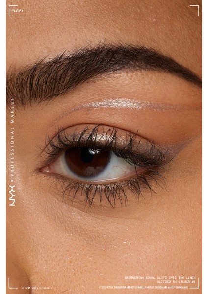 Brıdgerton Koleksiyonu Işıltılı Eyelıner Paleti -01 Glıtzed In Sılver modelleri