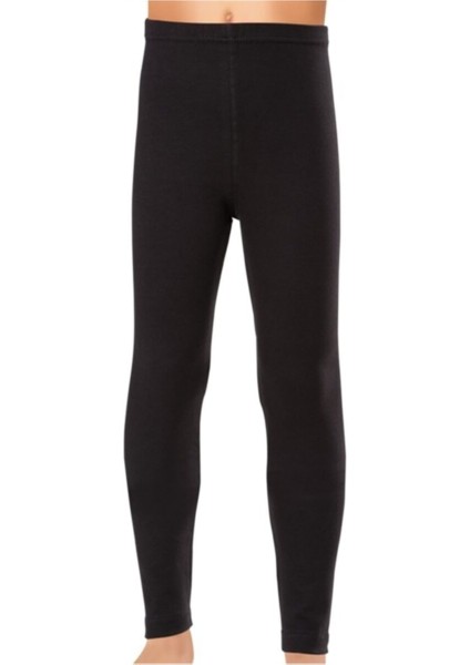 400 Kız Çocuk Termal Tayt Siyah Yeni Sezon (1 Adet Ekonomik)