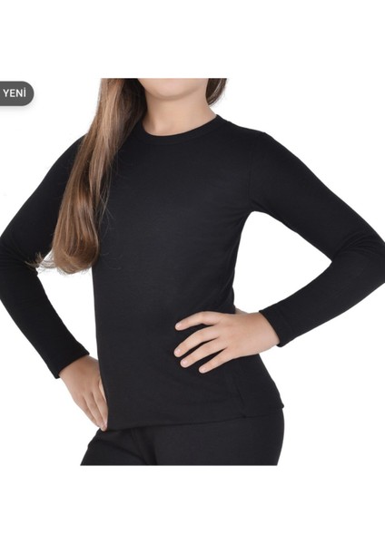 Kız Çocuk Termal Fanila Içlik Siyah