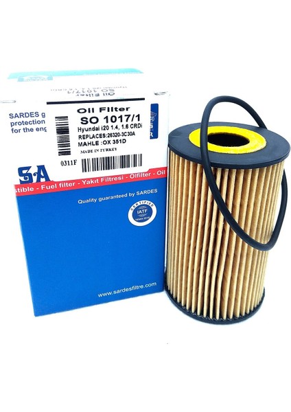 Hyundai I20 1.4 Crdi Dizel Filtre Bakım Seti 2009-2014 modelleri