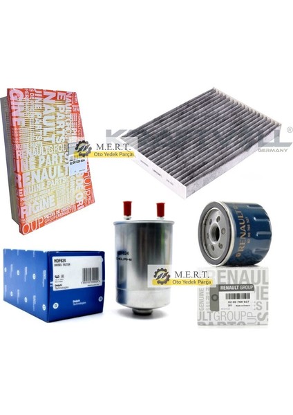 Renault Scenic 3 1.5 Dci Filtre Bakım Seti 2010-2015