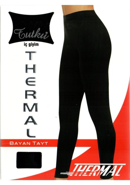 Kadın Siyah Termal Tayt modelleri