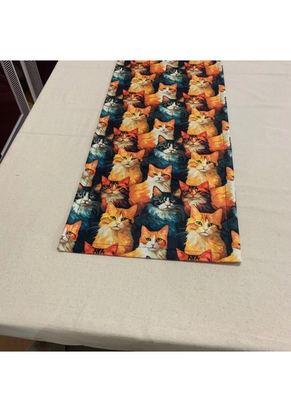 Pati Koleksiyonu, Yüksek Kaliteli Dijital Baskılı Runner, Dayanıklı, Modern Tasarım 40X145 cm indirimleri