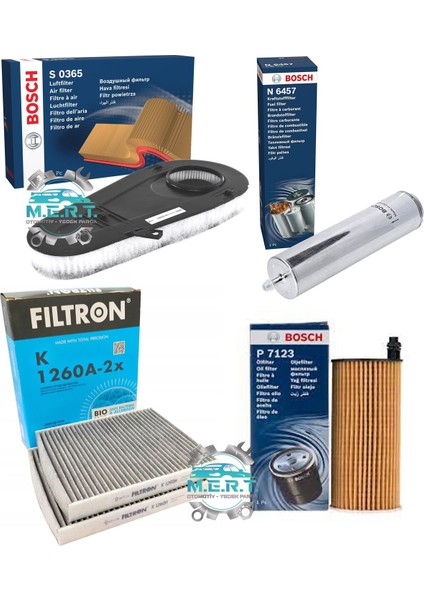 Bmw F10 5.25D Xdrive Filtre Bakım Seti (2011-2017) N47