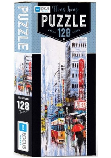 Blue Focus Hong Kong - Puzzle 128 Parça