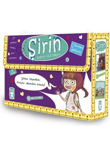 Şirin Dünyayı Geziyorum 2 (Set 5 Kitap)