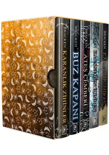 Karanlık Zihinler Serisi - Kutulu Set (5 Kitap)