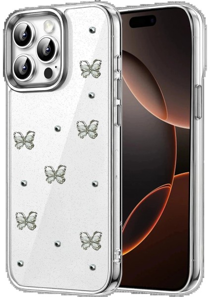 Apple iPhone 14 Pro Max Fiyonk Desenli Kapak - Desen 1-(5796)