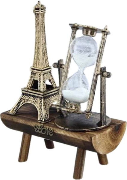 Paris Eyfel Kulesi Hediyelik Eyfel Retro Kum Saati Dekoratif Eşya modelleri
