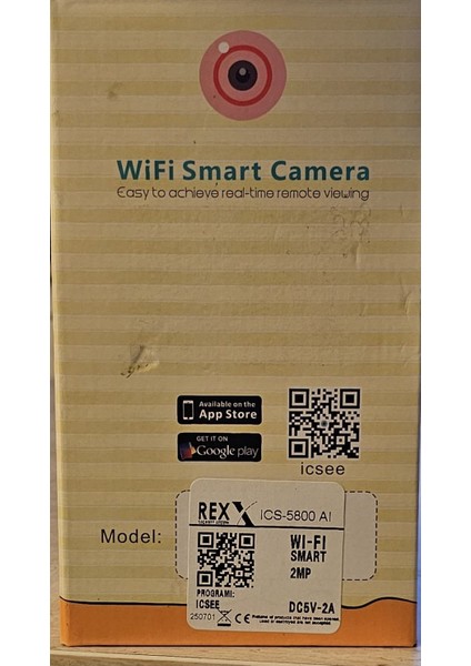 ICS-5800 Aı Wifi Smart Kamera modelleri