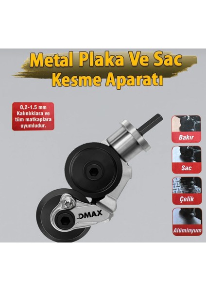 Profesyonel Metal Plaka ve Sac Kesme Aparatı