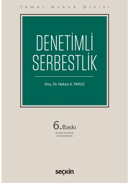 Temel Hukuk Dizisi Denetimli Serbestlik (Thd)
