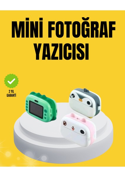 Baskı Kamera – Çift Lensli, Anında Baskı ve 10X Zoom Özellikli Dijital Fotoğraf Makinesi