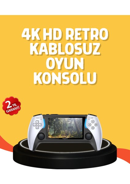 HDMI Çıkışlı Çok Fonksiyonlu Renkli Ekranlı El Konsolu