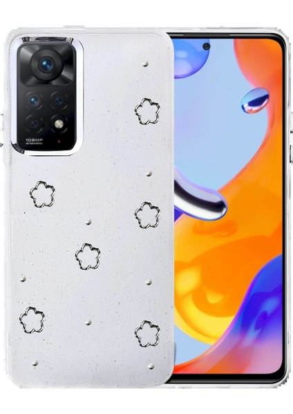 Xiaomi Redmi Note 11 Pro Fiyonk Desenli Kapak - Desen 3-(5796)
