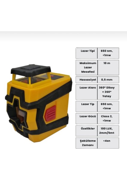 CHT-955 Lazer Otomatik Şakül 360 Derece fiyatları