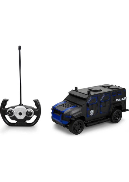 Nessiworld 1:16 Uzaktan Kumandalı Işıklı Polis Panzer