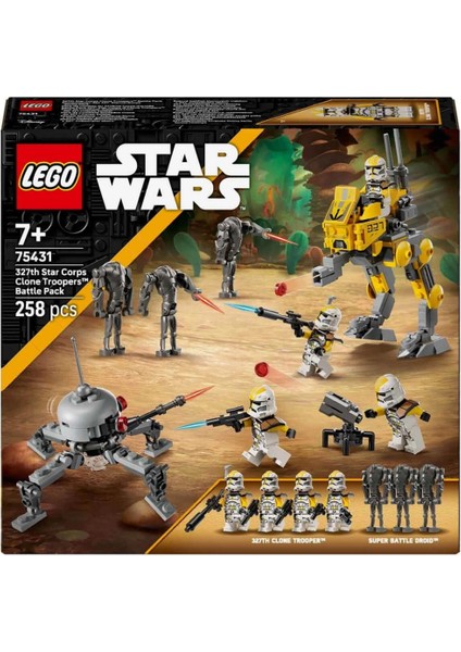 Nessiworld LEGO Star Wars: Sith’in Intikamı 327. Star Corps Klon Trooper Savaş Paketi 75431 fırsatları