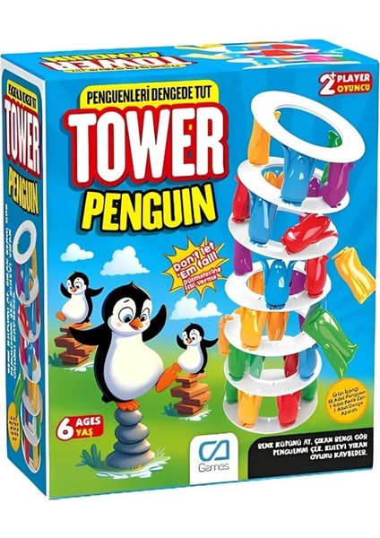 Nessiworld Curious & Genius Penguen Tower Denge Oyunu