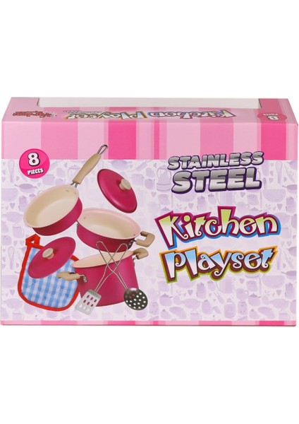 Nessiworld 1818-6A Emaye Tencere 8 Parça -Vardem Oyuncak fiyatları