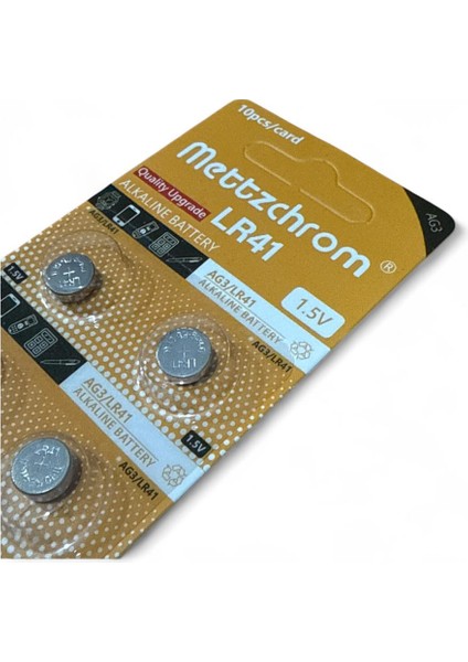 Ag3 LR41 384 L736 1.5V Alkaline Düğme Pil 20'li fiyatları